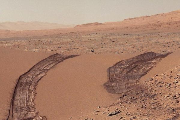 Mars landscape