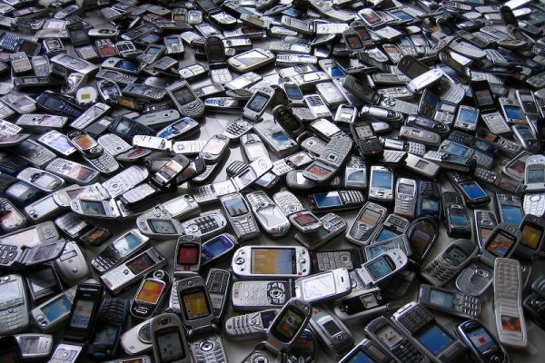 Sea of phones